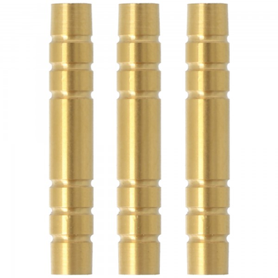 Barrel 80% Tungsten, goldfarben, 38mm, 3 Stück, 14 Gramm