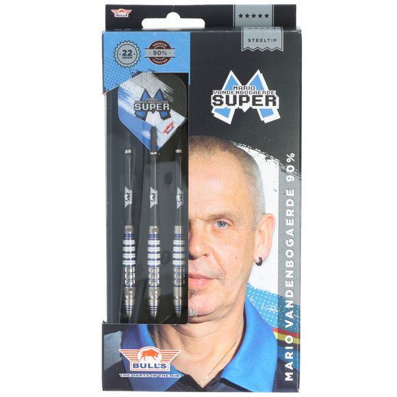Steeldart Mario Vandenbogaerde, 90%, silber blau, 22gr, 8 image