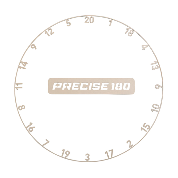 Precise180 | OnePiece Lasercut Number Ring | Urban Dust, Farbe / Coating: Urban Dust, 2 image