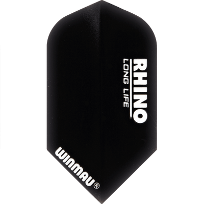 Winmau Rhino Slim Flight, Farbe: Schwarz