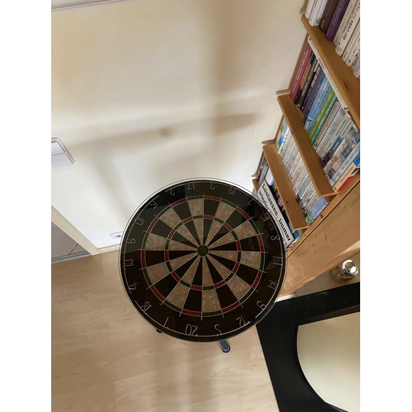 Stehtisch mit Dartscheibe "Caller" neutral schwarz, 7 image