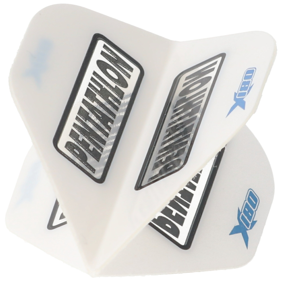 HD180 Pentathlon Flights X 180 weiss 180 Micron Flight 3 Stück, 4 image
