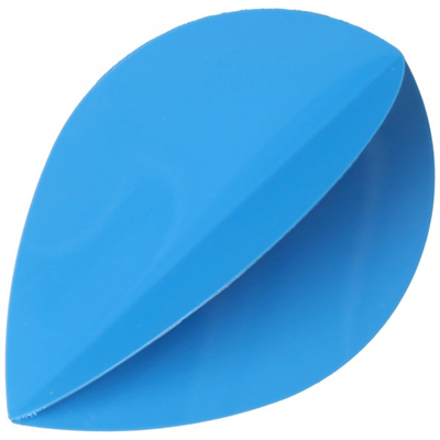 Pearflight aus Kunststoff, blau, 3 Flights