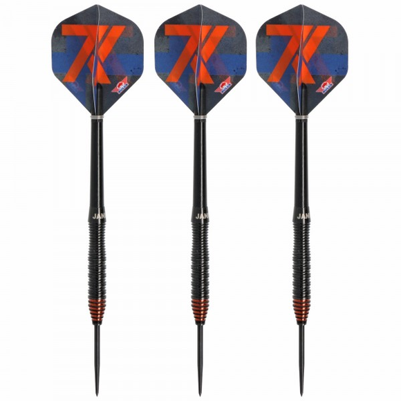 Jani Keskinarkaus Steeldart, 90%, schwarz, 23g