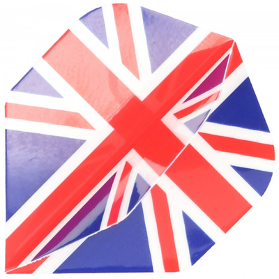 Bull's Base Flights A-Std., British, 3 Stück