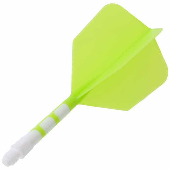 Cuesoul integrierte Dart Flights AK7, Standard M, neon grün, 2 image