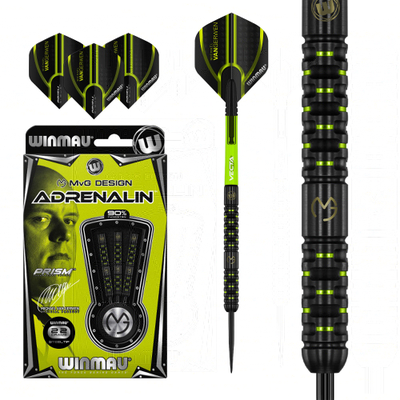 Winmau Michael "MvG" van Gerwen Adrenalin Steeldarts, Gewicht: 22
