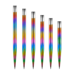 Mission Glide Dart Points - Rainbow, Länge: 30 mm