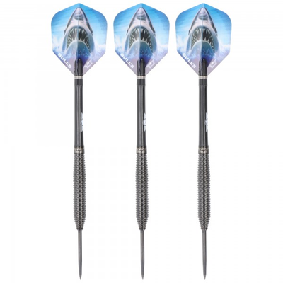 Bulls Shark Pro Steeldart, Black Edition, 90% Tungsten