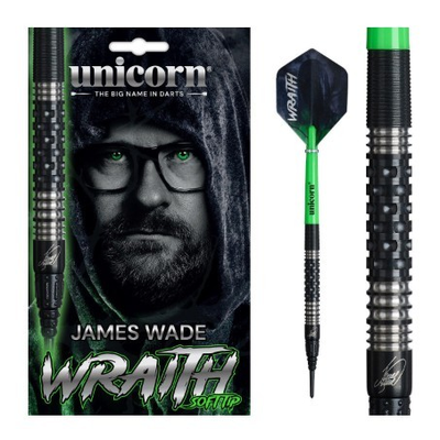 Unicorn Wraith James Wade P2 Softdart, 90% Tungsten, 19 Gramm