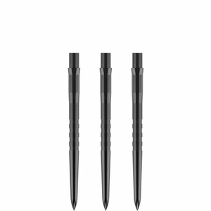 Mission Caliburn EVO Dart Points - Grooved - Black, Länge: 32mm