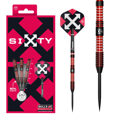 Bull's Sixty S1 Steeldarts, Gewicht: 23g