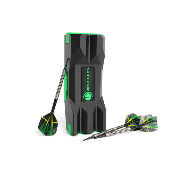 DIEVOLUTION DartCase 6.0 - Dartpfeiltasche / Darttasche / Aufbewahrung für 6 Darts