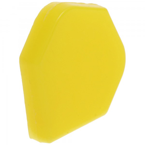 Finger Grip Wachs für Dart, Flightform Farbe gelb, 1 Stück