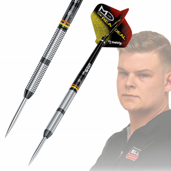 BULL'S Mike de Decker Black Edition Steeldarts 90%, Gewicht: 26, 3 image
