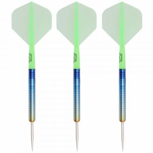 Steeldart Set mit Bulls Union Flight, 90% Tungsten, rainbow, 21 Gramm