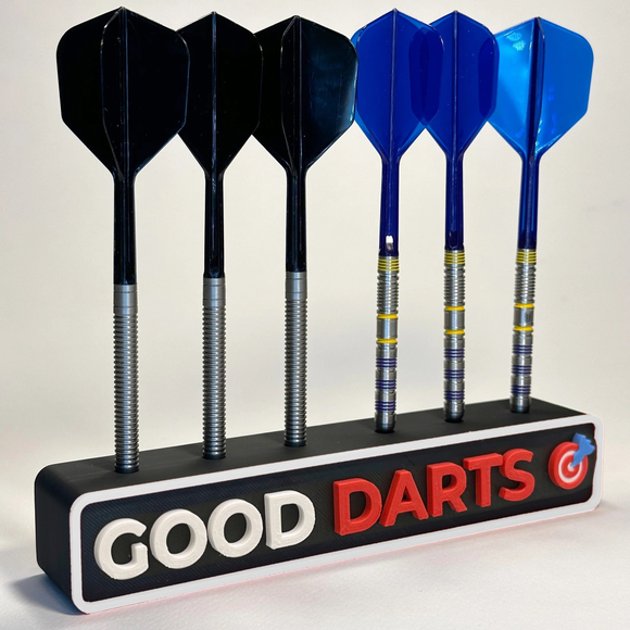Wandhalterung "Good Darts" für 6 Darts, 2 image