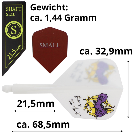 Condor AXE, weiß Rose of the Heart, Gr. S, Small, 21,5mm, 7 image