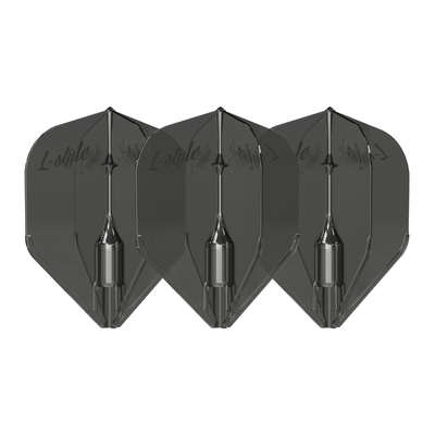 L-Style L3EZ Fantom Clear Black Flights
