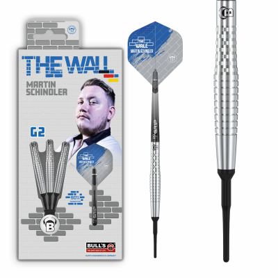 BULL'S Martin Schindler Generation 2 Sofdarts 90%, Gewicht: 20