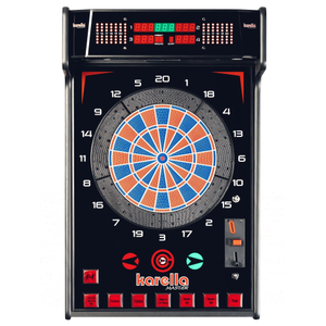 Karella "E-Master" Profi-Dartautomat mit Münzeinwurf, Option Münzeinwurf: Mit Münzeinwurf
