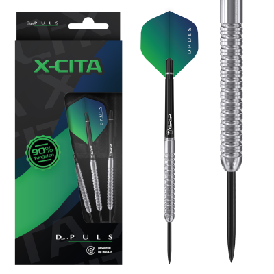 DPuls X-Cita Steeldarts 90% Tungsten | 23 Gramm