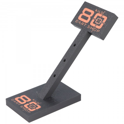 Kilo80 - Dartständer, schwarz orange für 3 Darts
