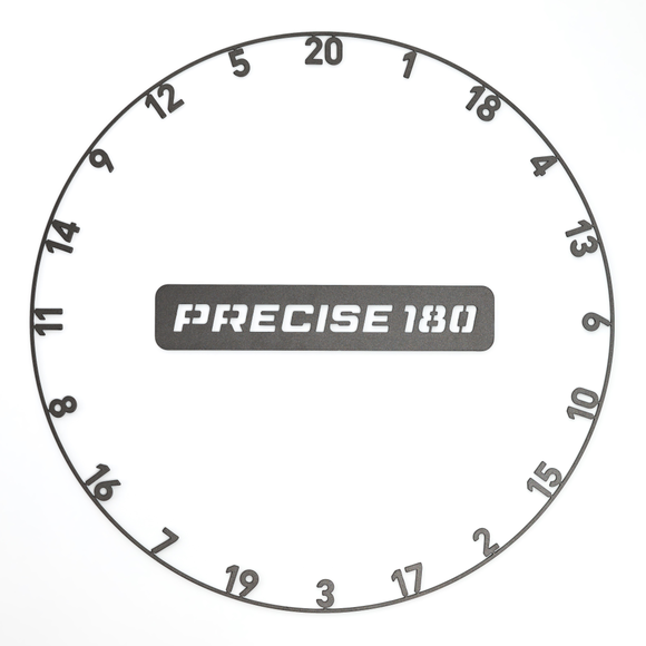 Precise180 | OnePiece Lasercut Number Ring | Graphit, Farbe / Coating: Graphit, 4 image