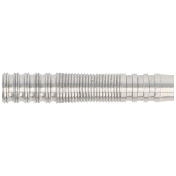 Steeldart Barrel silber mit Grip Rillen, 24 Gramm, 6 image