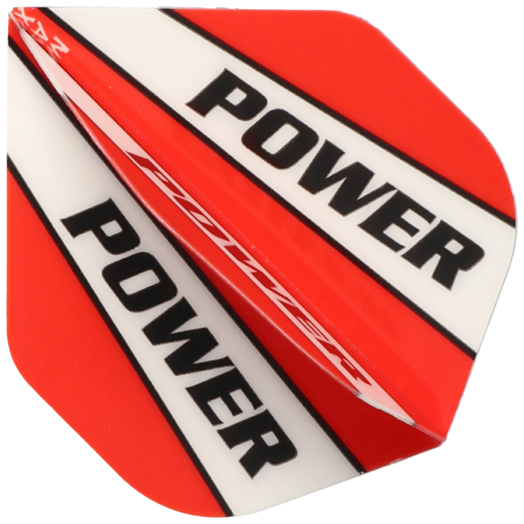 Power Max Flights, 150 Mikron, Ausführung rot/weiß, 5 image