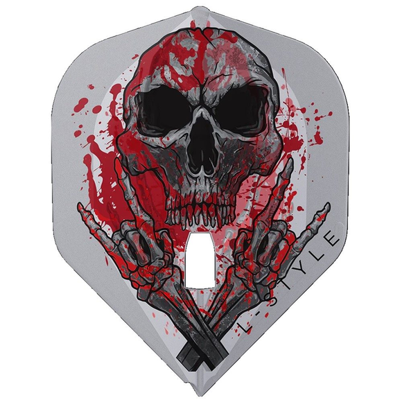 L-Style Ryan Searle V3 L1 PRO Flights (Standard Shape), Farbe: Clear White