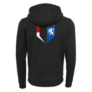 STEELIKONE - ZIP HOODIE - "FLAGS BUNDESLÄNDER", Bundesland: Hessen, Größe: S