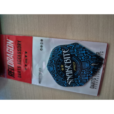 Reddragon Peter Wright Double World Champion Blue Skin Dart Flights 2022 Standard Flights