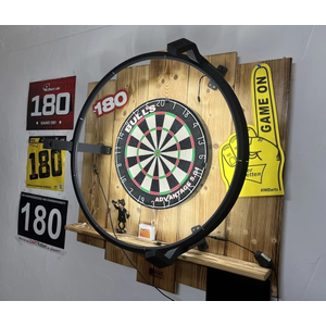Autodarts kompat. LED-Ring + Kamerahalter Bausatz für Steeldart Scoring Systeme