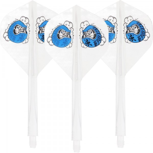 Condor AXE, Daruma Baby Clear Blau, Gr. L, Standard, 33.5mm
