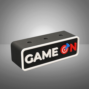 Wandhalterung "Game On" für 3 Darts