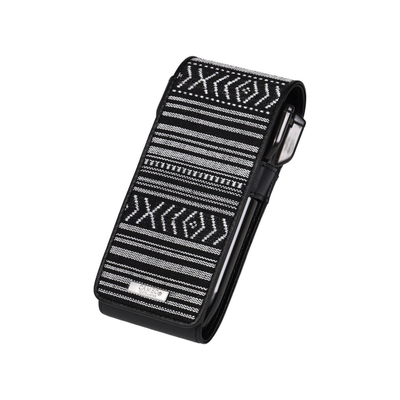 Cameo, Tiny Ethnic, Vintage,Navy,Mono,Multi