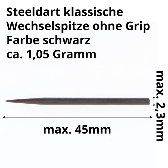 Wechselspitze für Steeldarts, XL 45mm, 3 Stück, 8 image