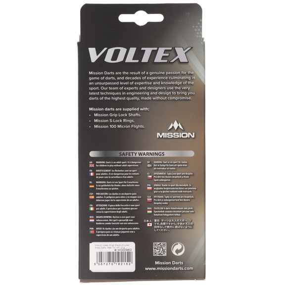 Voltex M1 Brass, Steeldart, knurled, 21 Gramm, 8 image