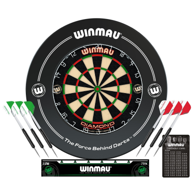 Winmau BUNDLE "Diamond Plus" Dartboard Surround Set