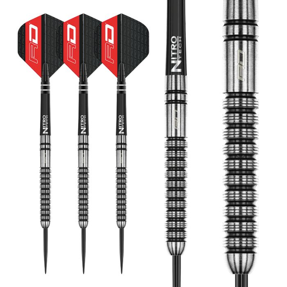 RedDragon Gian van Veen 90% Tungsten Steeldarts, Gewicht: 24 Gramm, 4 image