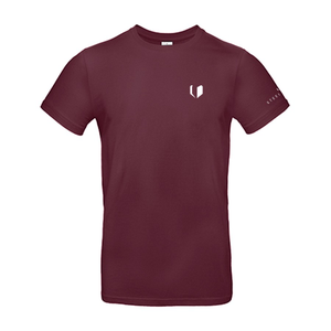 T-SHIRT - STEELIKONE FLIGHT, Farbe: Burgundy, Größe: S