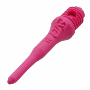 EVO Dartspitzen magenta, 100 Stück