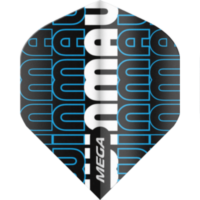 Winmau Mega Standard Flight, Farbe: Blau