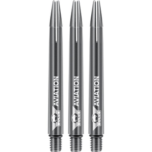 Bull's Aviation Aluminium Shafts Grey Aluminium, Shaft Länge: Intermediate, Farbe: Grau