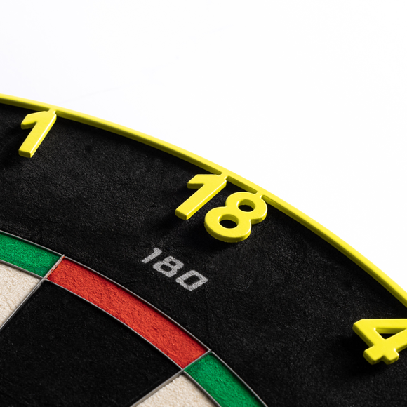 Precise180 | OnePiece Lasercut Number Ring | Electric Yellow, Farbe / Coating: Electric Yellow, 3 image