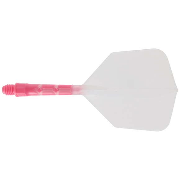 Cuesoul integrierte Dart Flights AK7, Standard M, transparent pink, 7 image