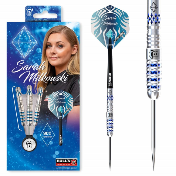 BULL'S Sarah Milkowski Steeldarts, Gewicht: 24g