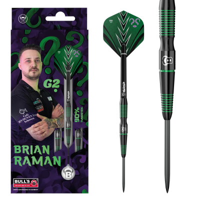 BULL'S Brian Raman G2 Steeldarts 90%, Gewicht: 22