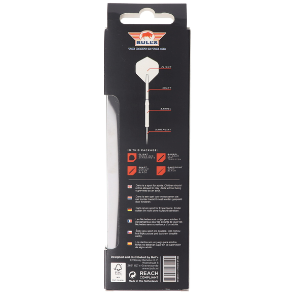 Bull's Smoke Red A, Steeldart, 90% Tungsten, 24 Gramm, 7 image